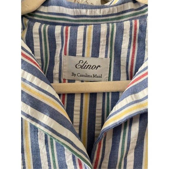 D1 VTG Elinor Carolina Maid Midi Button Up Dress - Picture 2 of 8